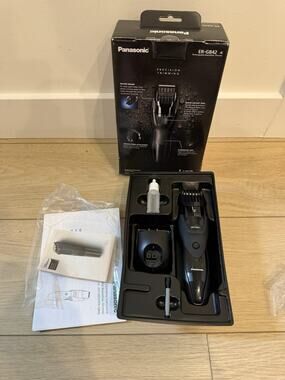 Panasonic ER GB42K Men's Hair Trimmer Waterproof Adjustable Blade Lengths